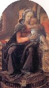 Fra Filippo Lippi, Madonna and Child Enthroned